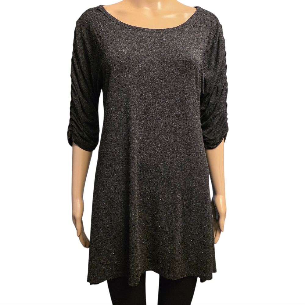 Zenim Women's Studded Tunic Size M